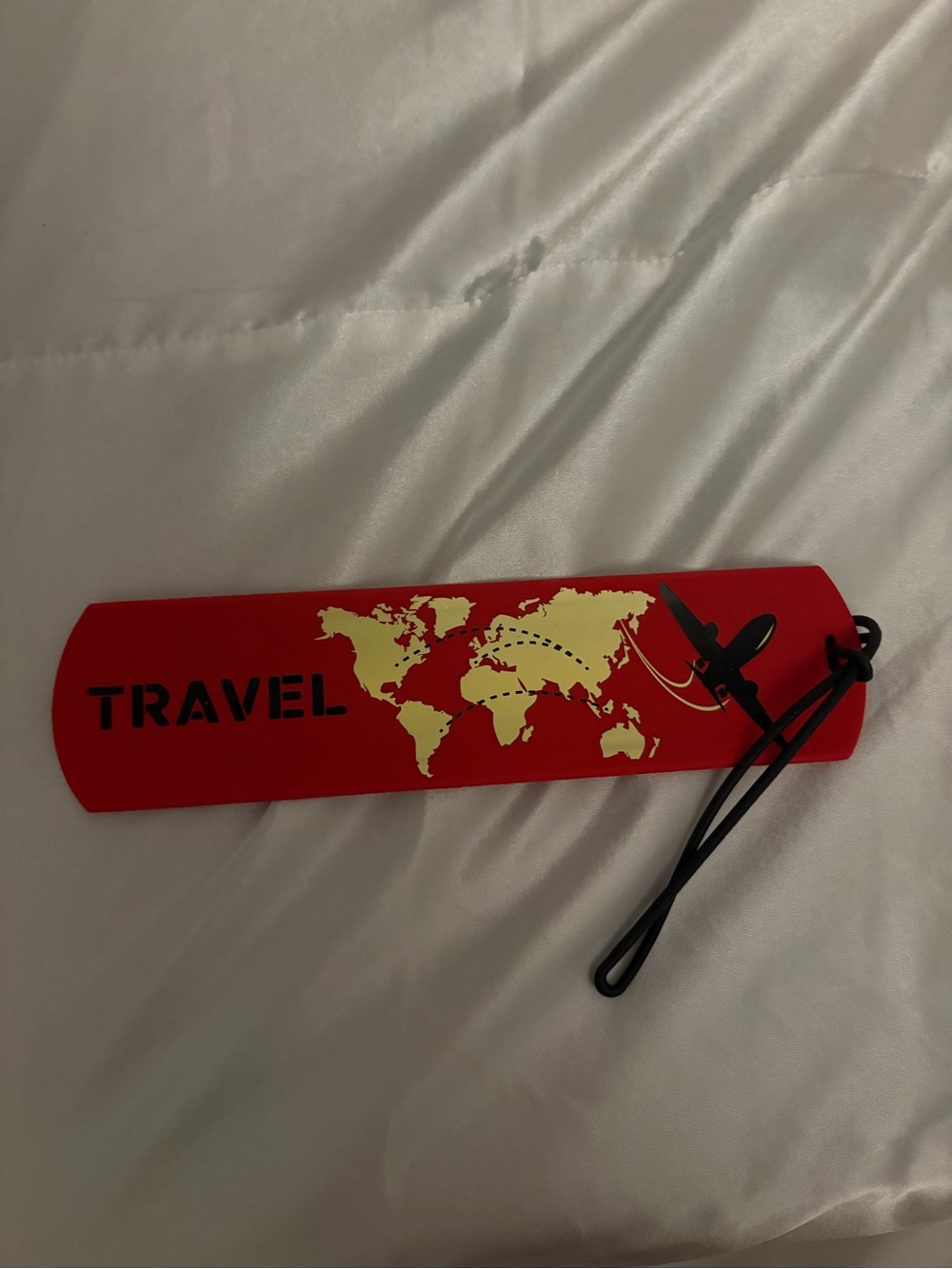 Travel Luggage Tag - Red